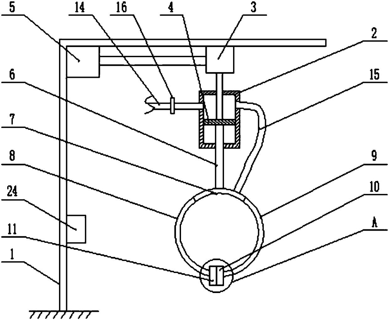 Integrated lotus root harvesting and digging device