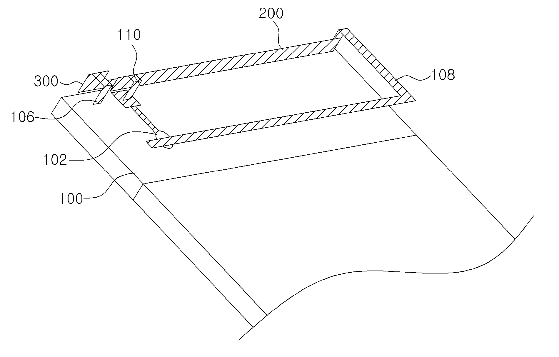 Internal antenna supporting wideband impedance matching