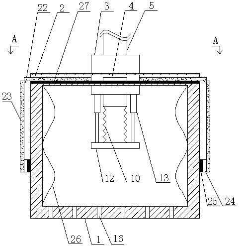 Novel textile drying device