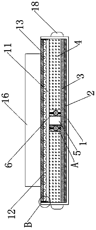 Power accessory hoisting device