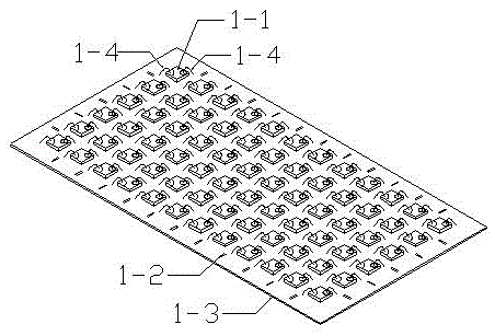A kind of LED molding sealing device and sealing method thereof