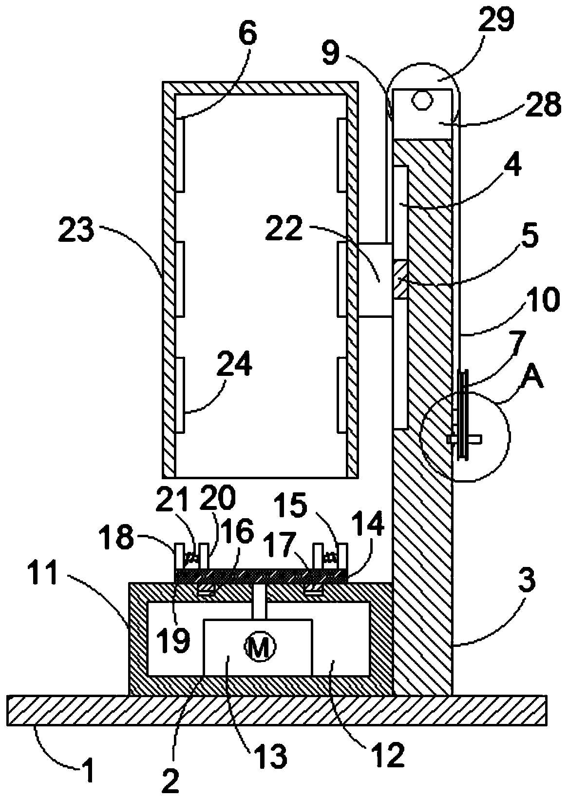 An electrode roller preheating device