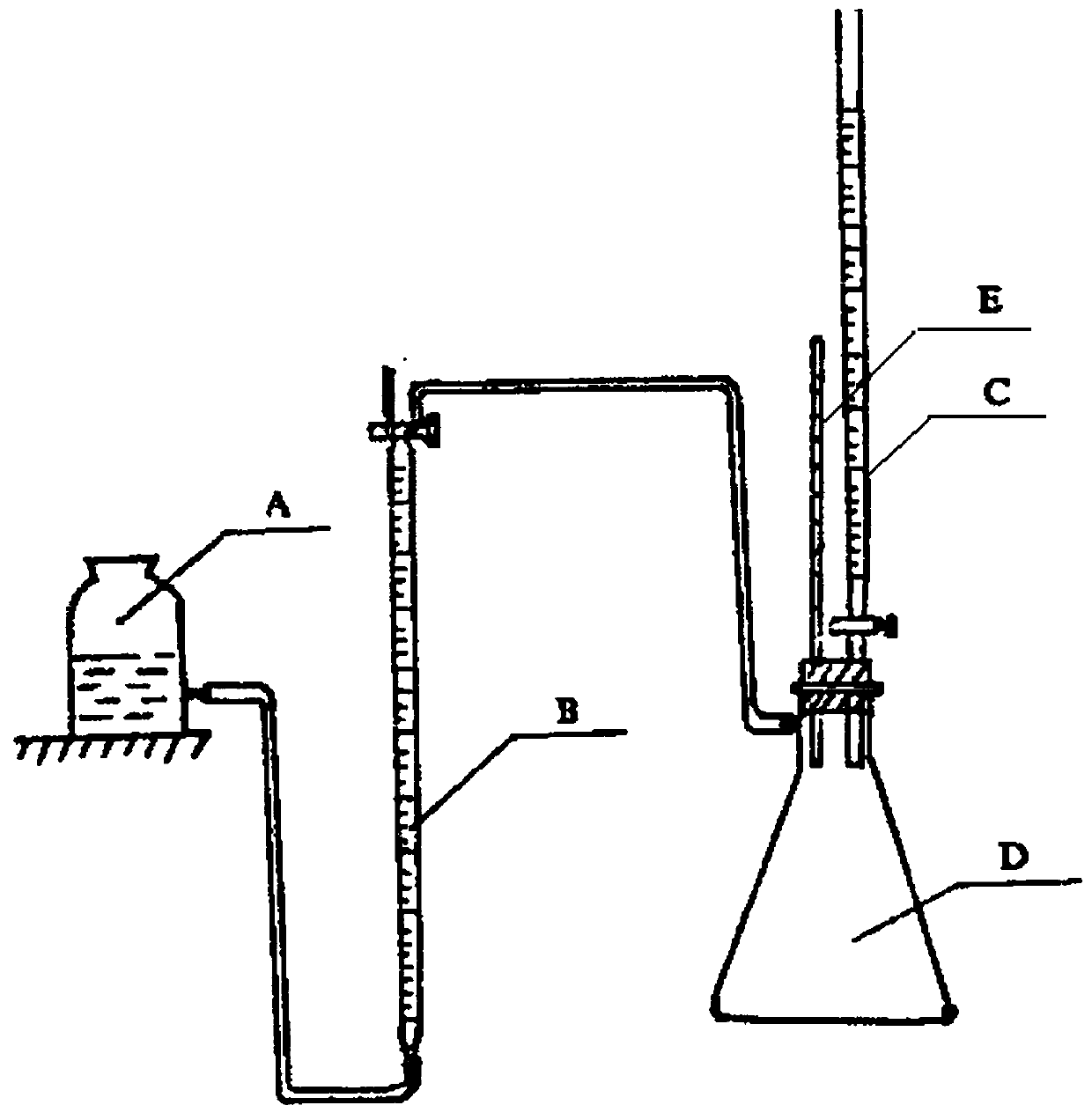 Analysis method for determining calcium carbide in composite silicon carbide deoxidizer for steelmaking