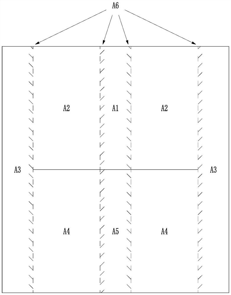 An adsorption tower for preventing ash accumulation in a gas chamber and a method for using the adsorption tower for flue gas treatment