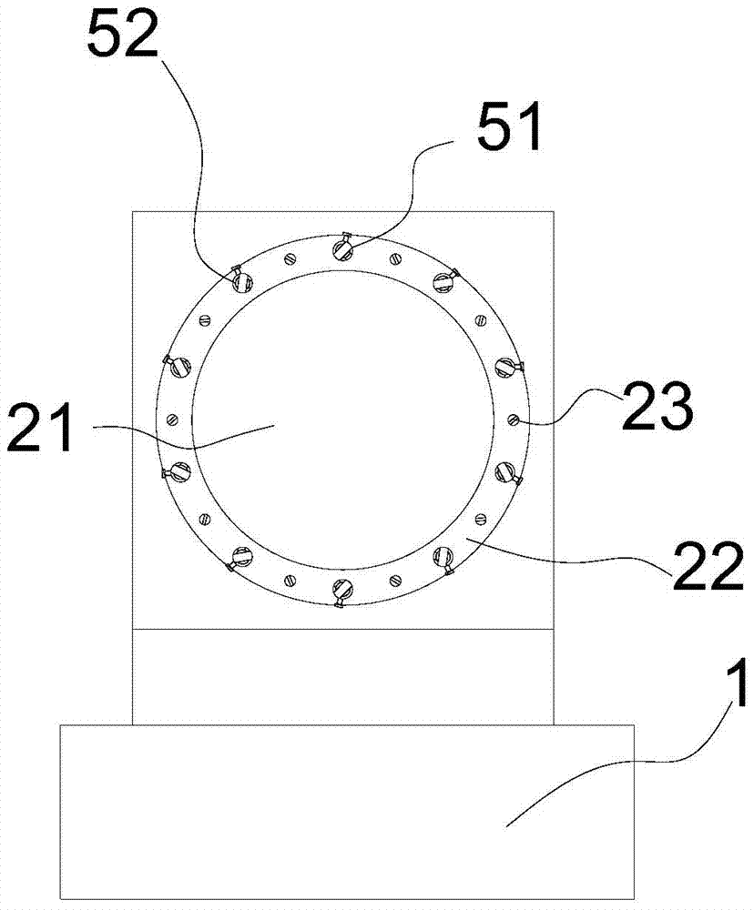 A limit device for rolling cage machine