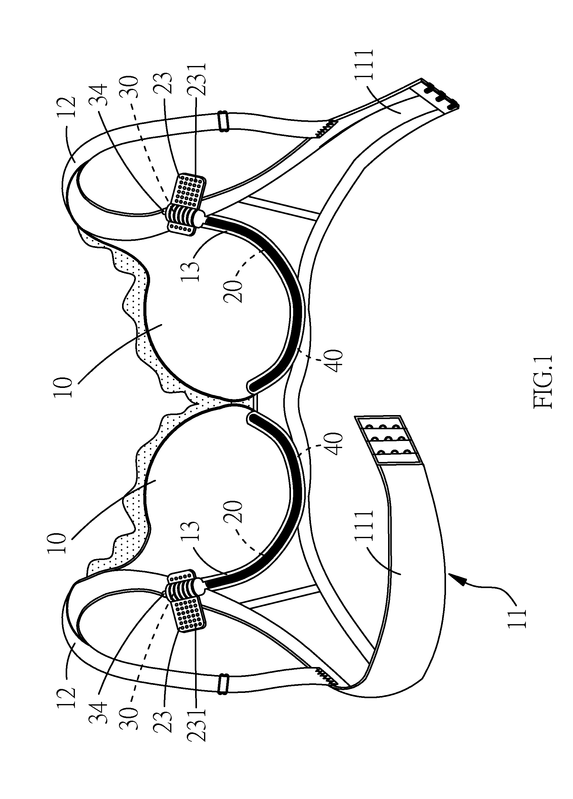 Brassiere structure