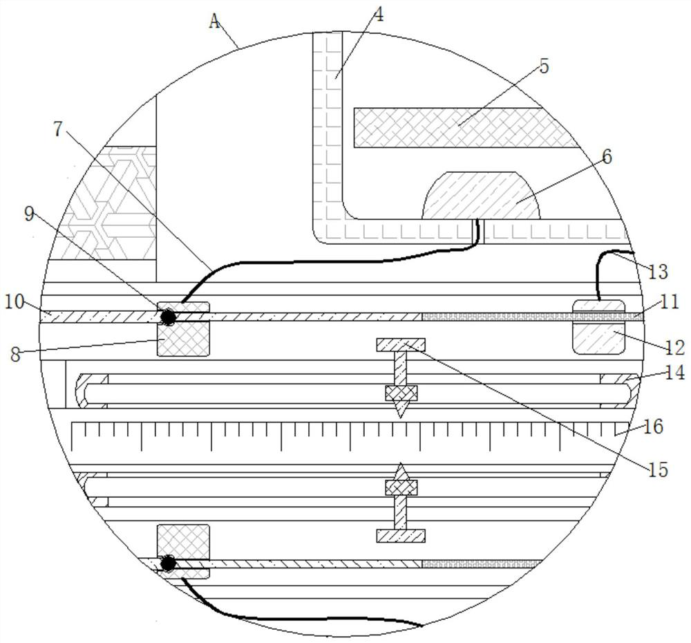 Thermal insulation hollow wallboard capable of automatically adjusting indoor temperature by using thermometer