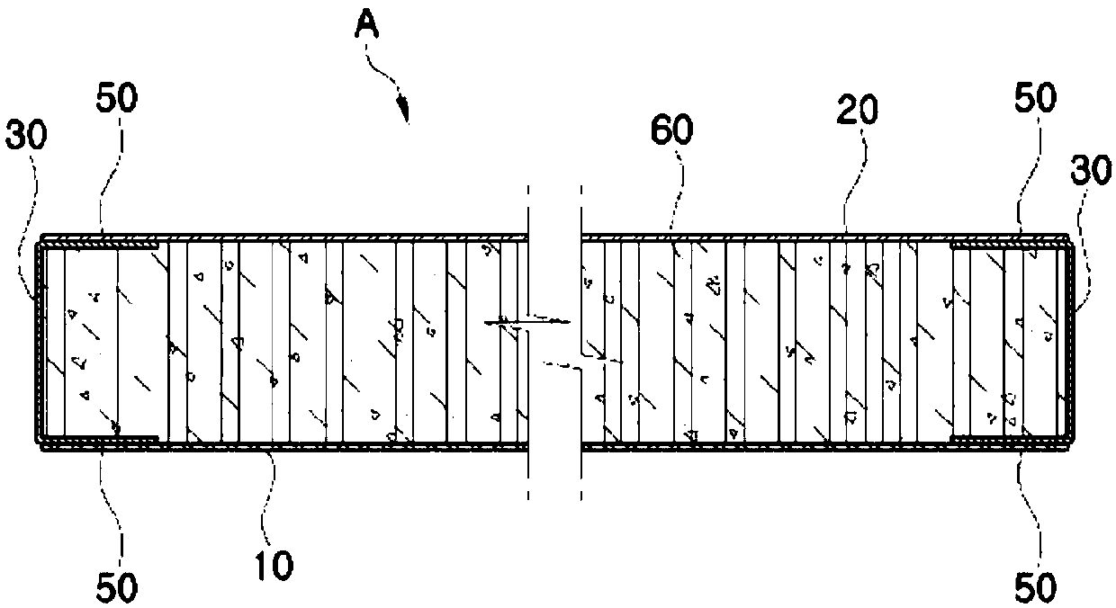 Vacuum insulator covering material