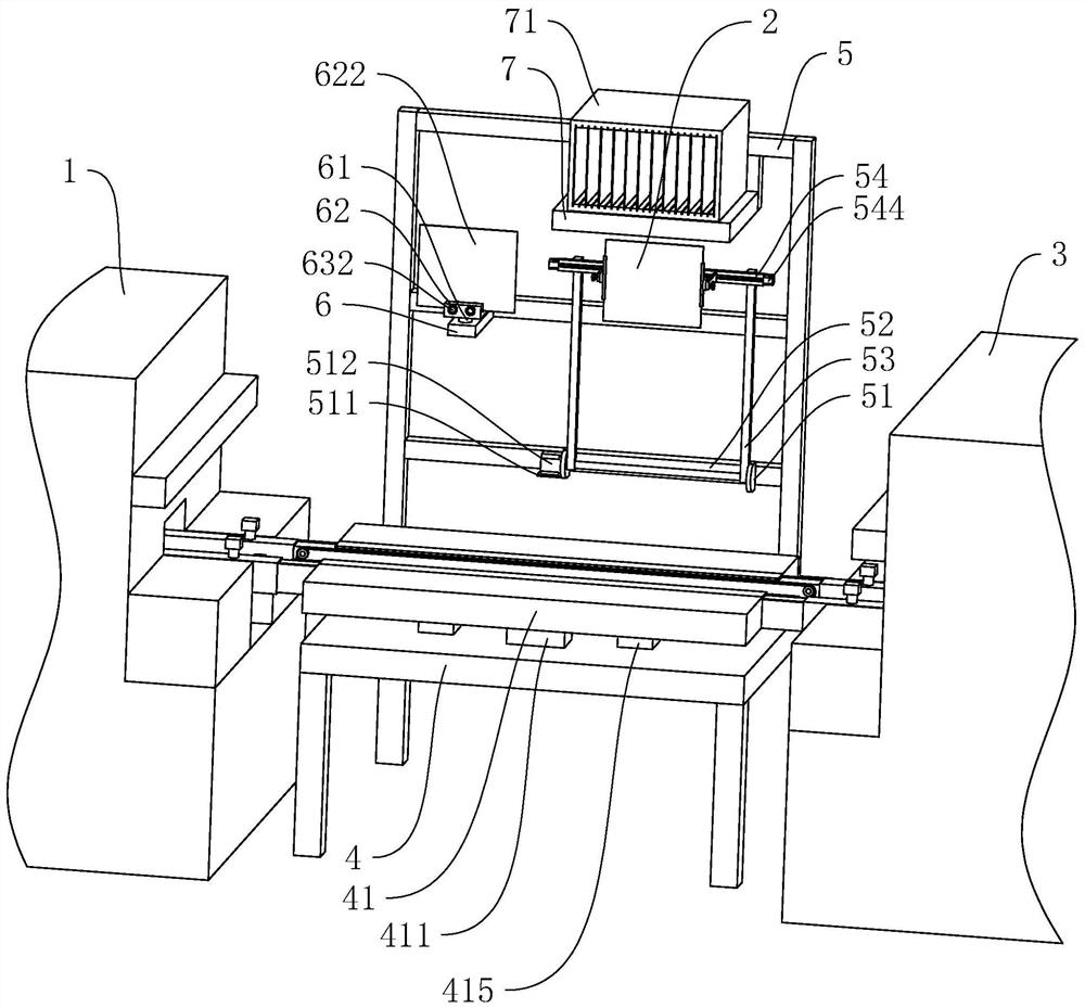 A circuit board printing and placement equipment