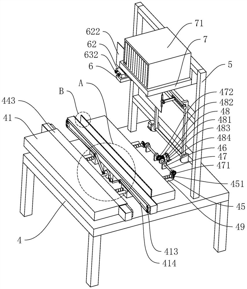 A circuit board printing and placement equipment