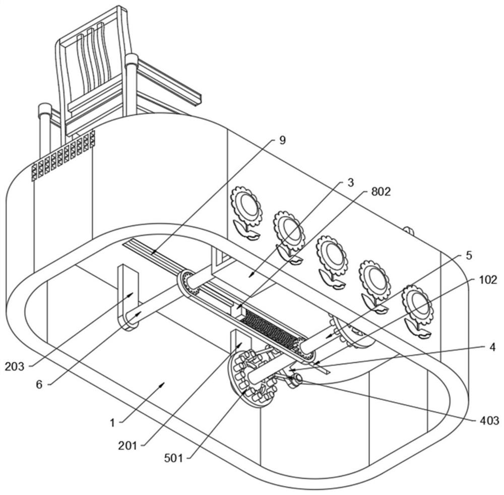 Children neurology lower limb training device