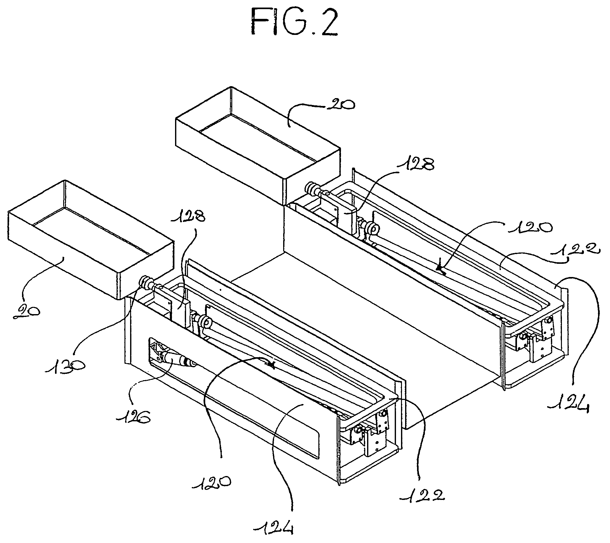 System for singling and transferring objects, and transfer device used in the system