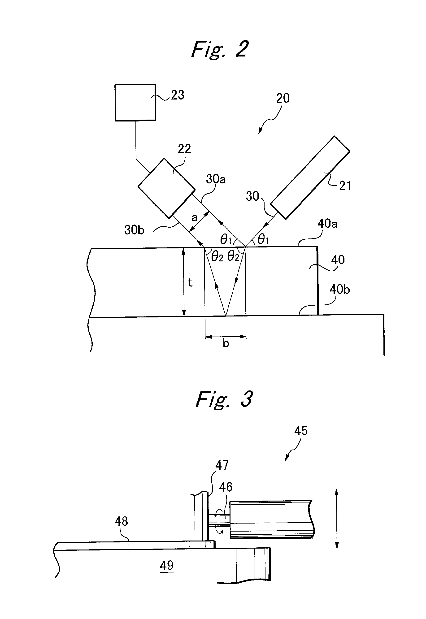Non-contact thickness-measuring device