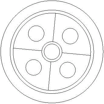 Multi-core flame retardant cable with ground wire core