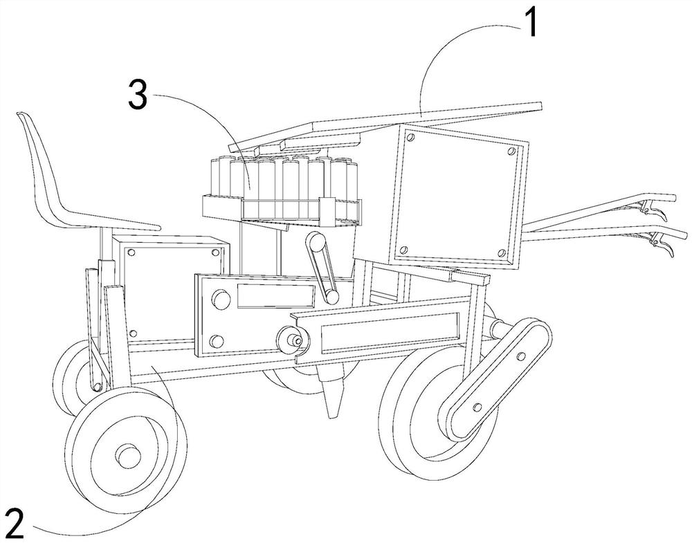 On-film transplanting machine