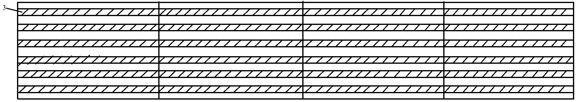 Method for sticking carbon fiber plates through prestress