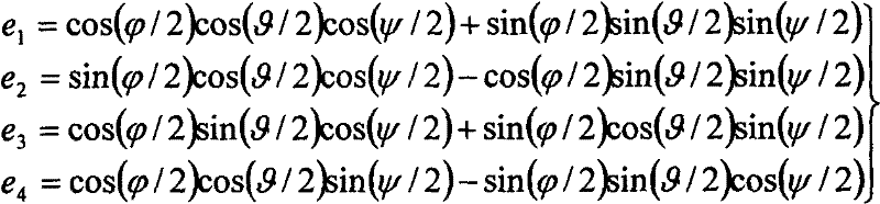 Quaternion Laguerre approximate output method based on angular speed used during extreme flight of flying vehicle