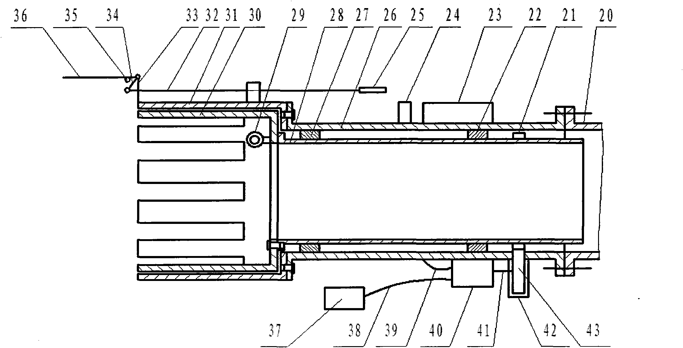 Vacuum conveying cotton picker