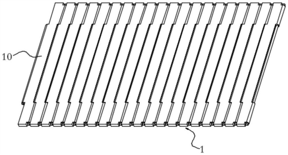 Electric power overhaul construction line walking auxiliary platform and using method thereof