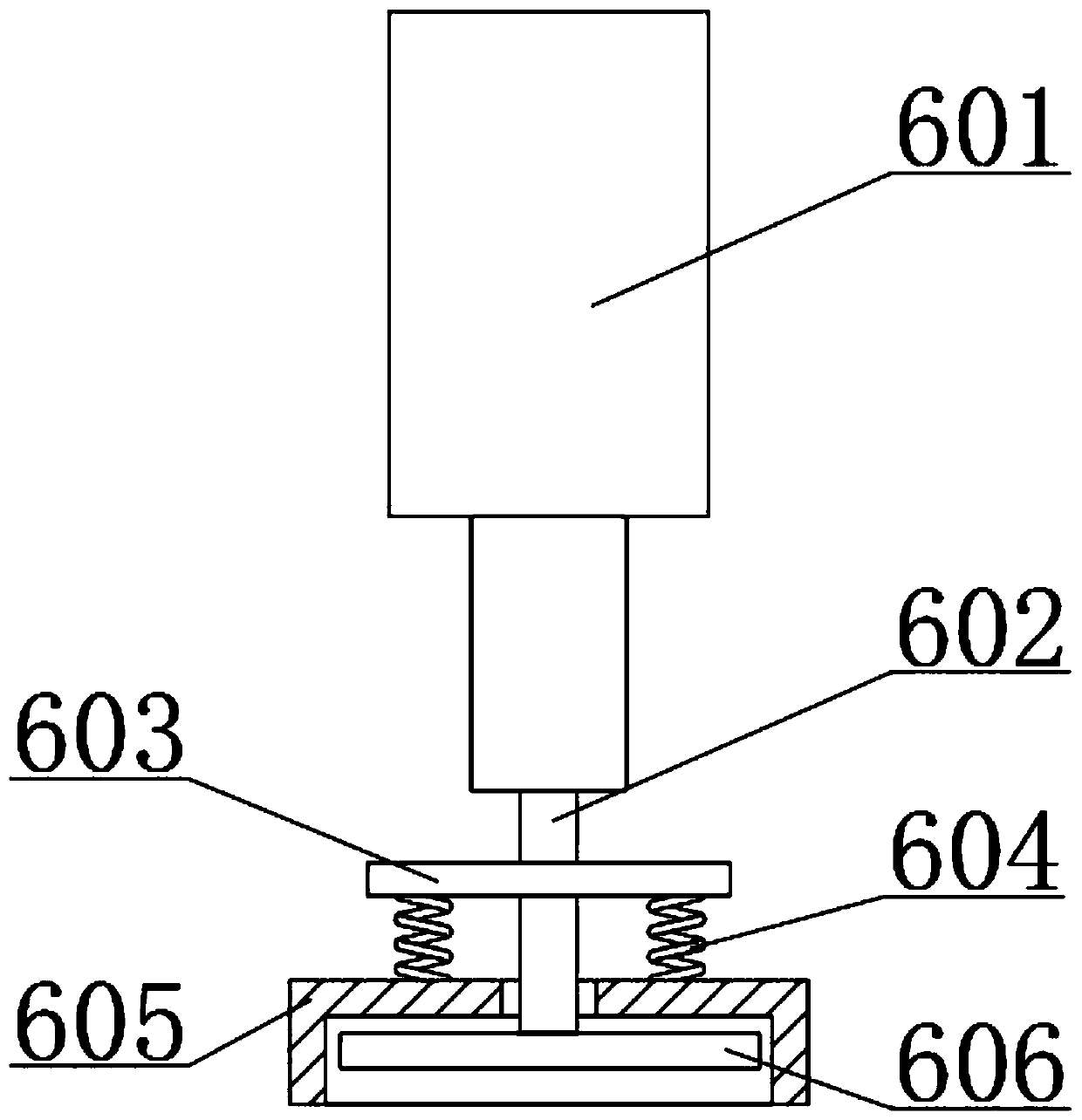 Traditional Chinese medicine ointment processing technology and quantitative smearing device for traditional Chinese medicine ointment