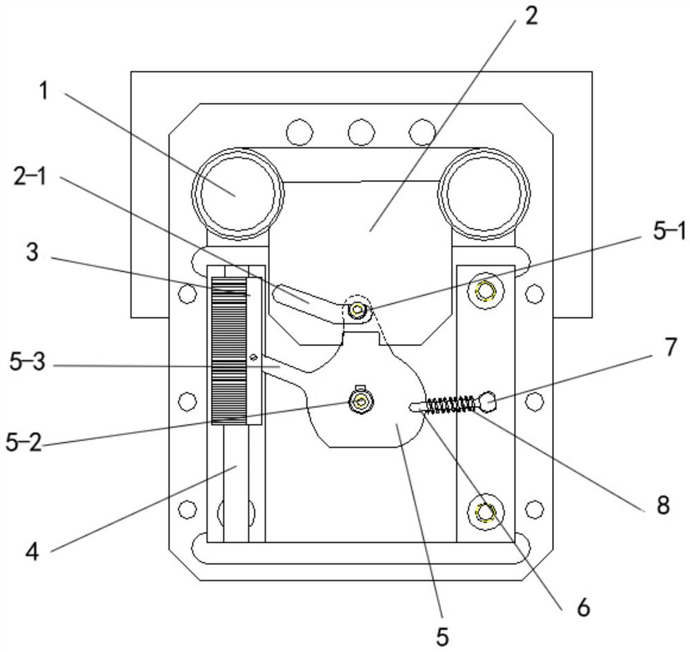 Antiaircraft gun safety lock