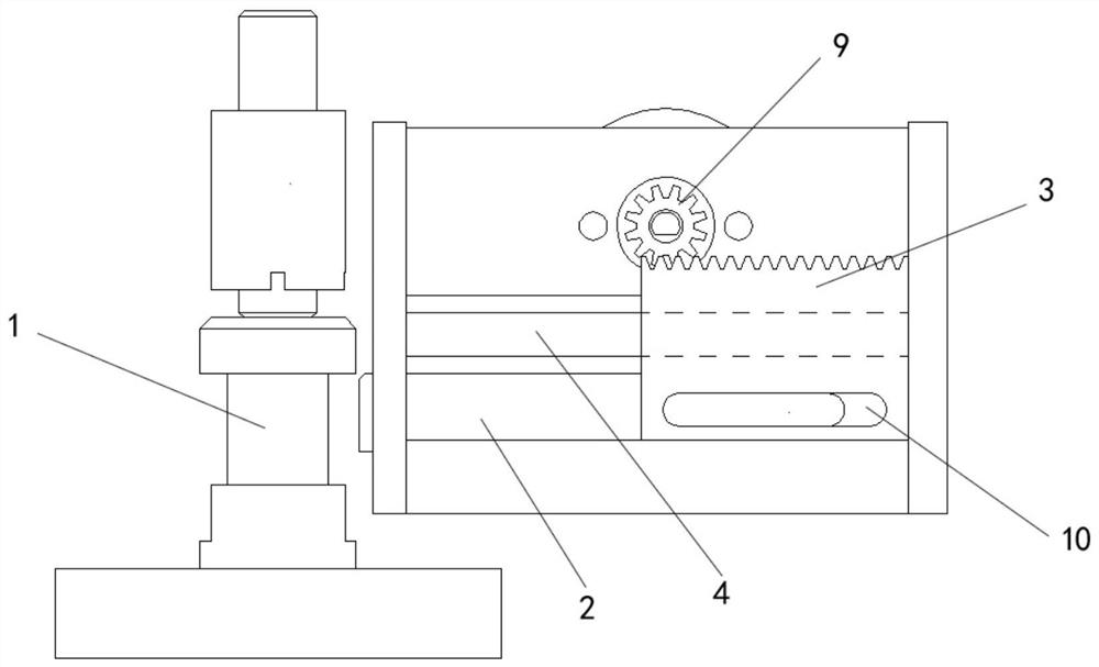 Antiaircraft gun safety lock