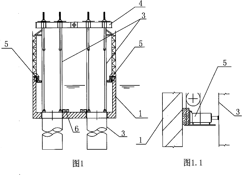Underwater plugging and water sealing method for bottom plate of concrete pouring jacket without back cover