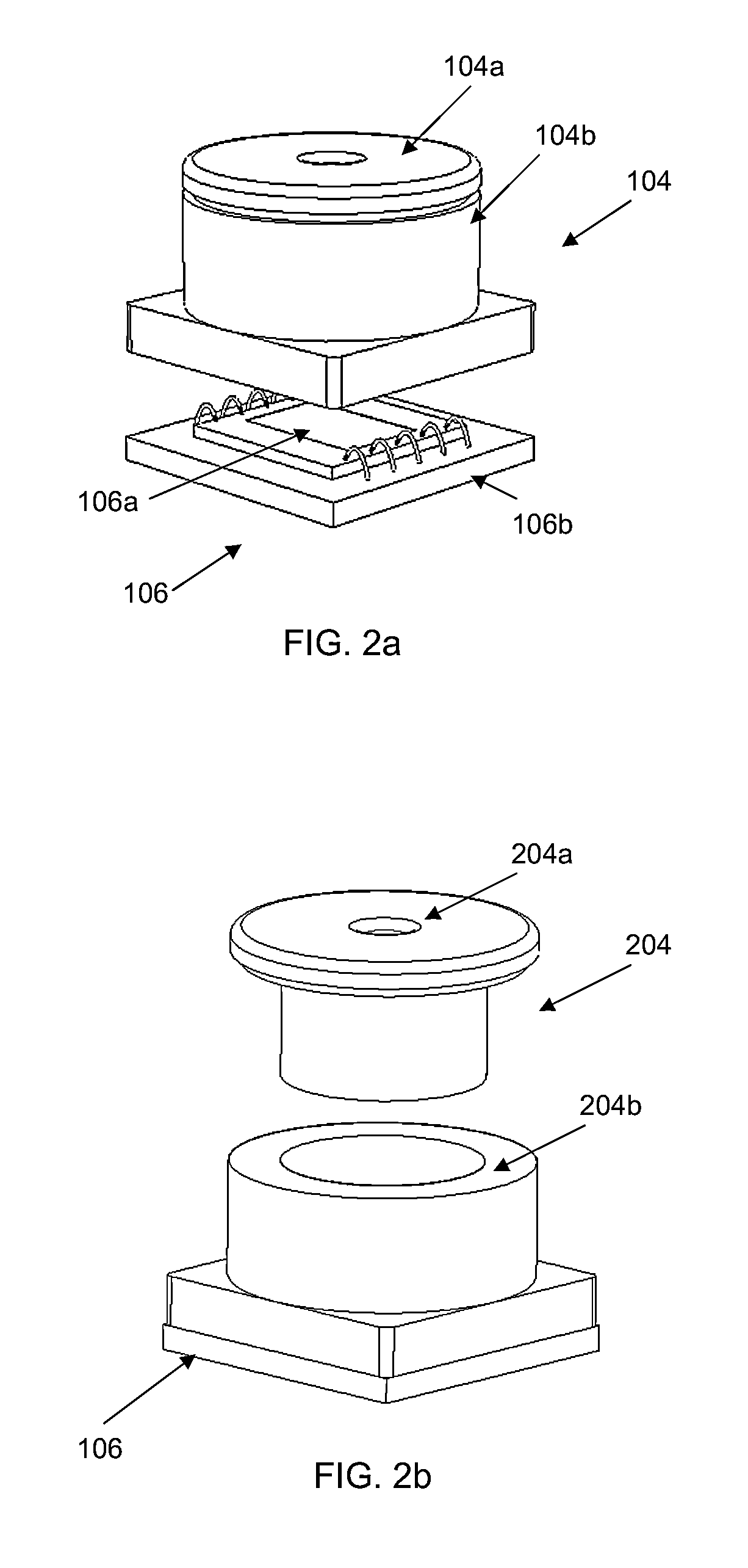 Apparatus for assembling a lens module and an image sensor to form a camera module, and a method of assembling the same