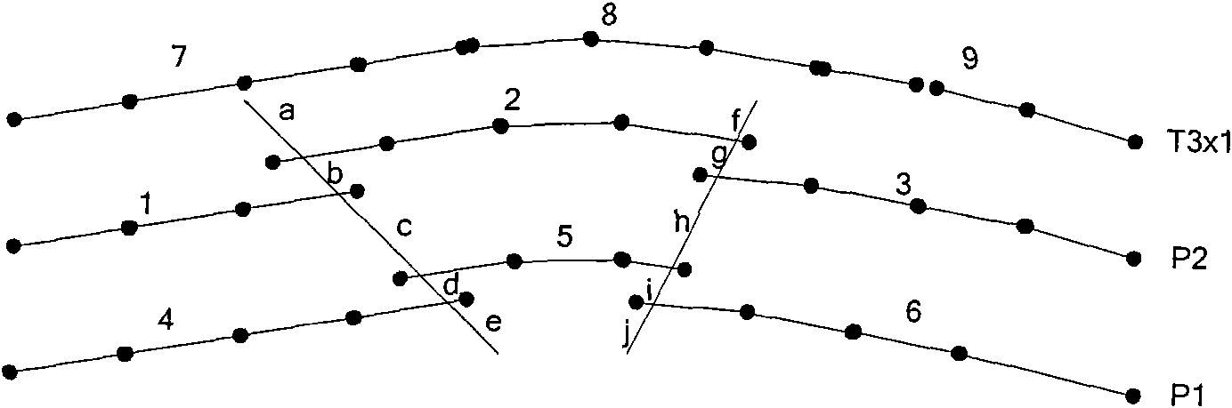 Construction method of complex-structure blocky geologic model based on geologic rule constraint