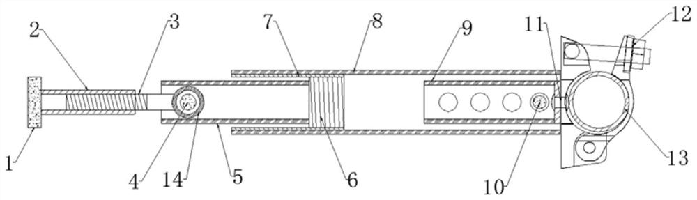 Novel scaffold wall connecting part and use method