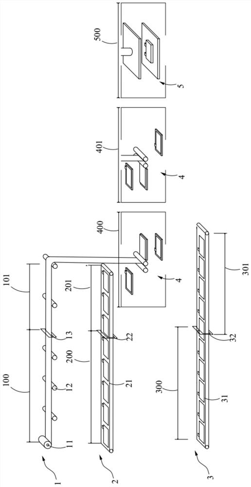 Battery pole group preparation device, battery pole group preparation method and battery pole group