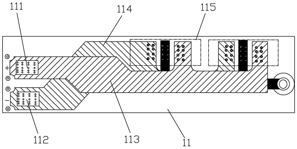 A high-power power supply backplane for high-density assembly