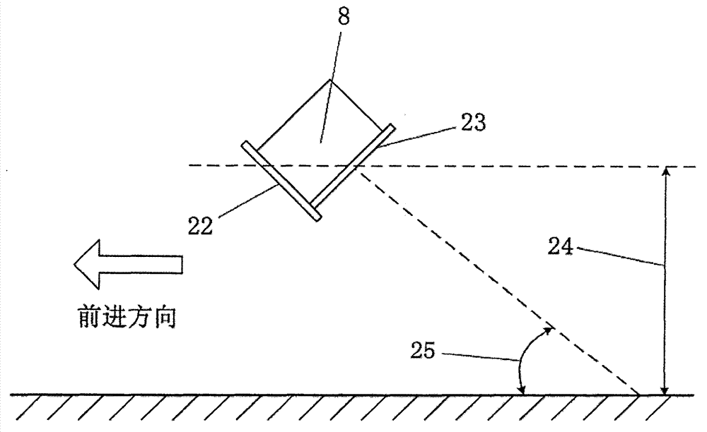 Fruit-tree positioning map constructing device and method