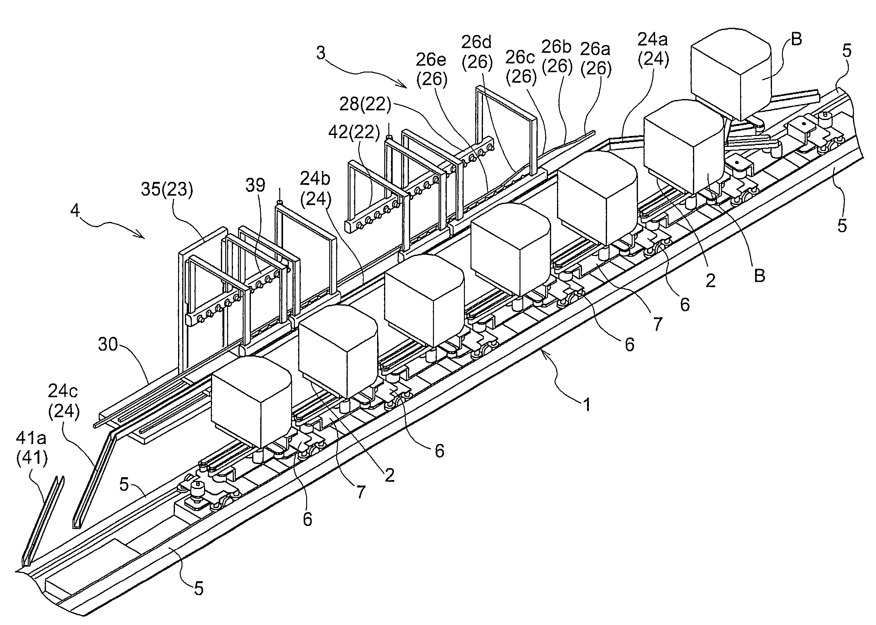 Article transport device