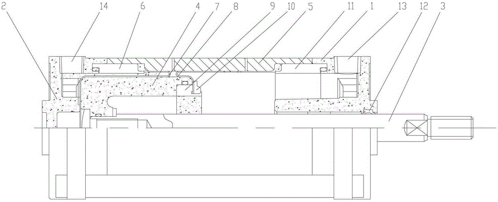 Two-way control low-friction cylinder