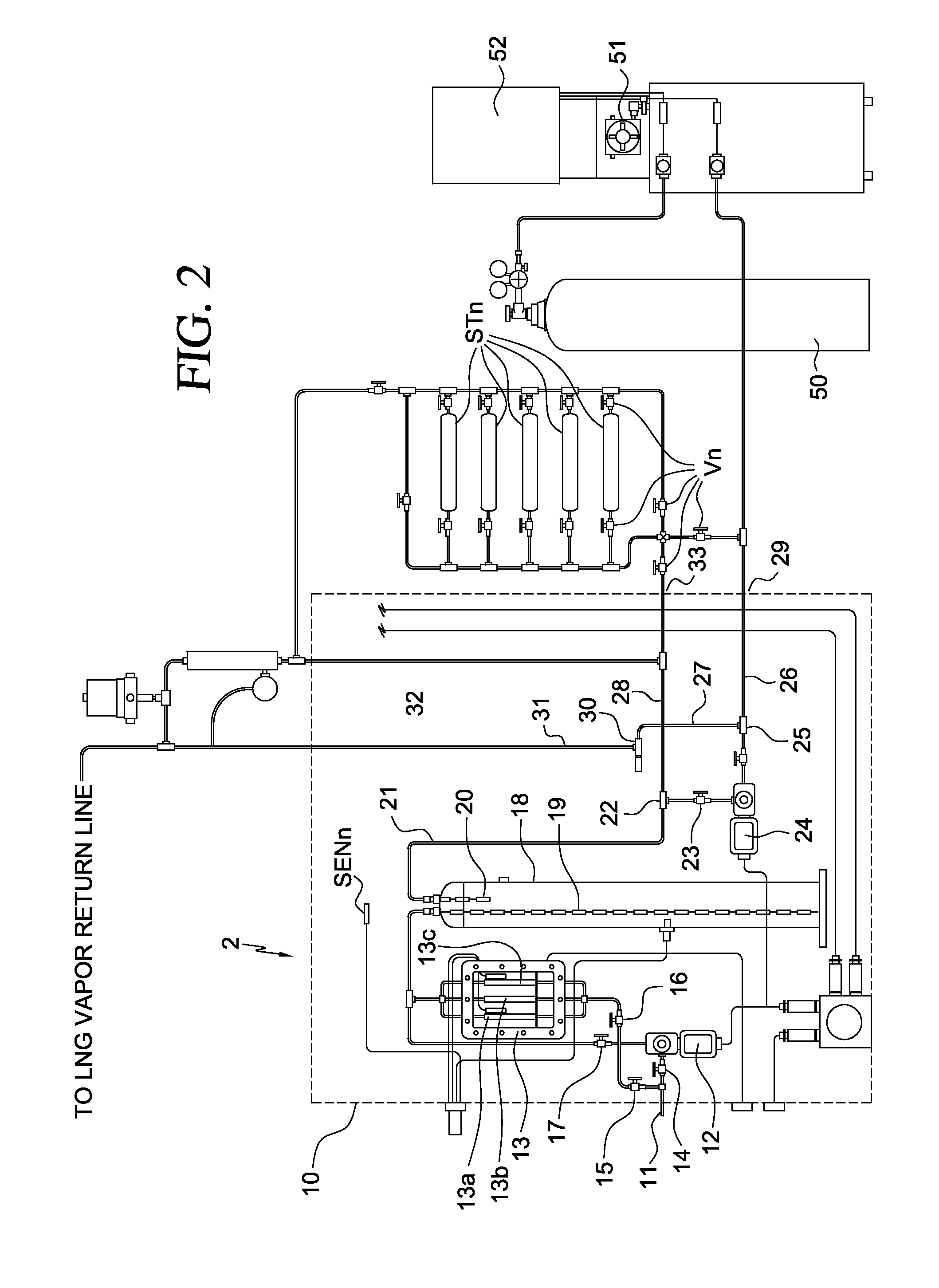 Liquid gas vaporization and measurement system and method