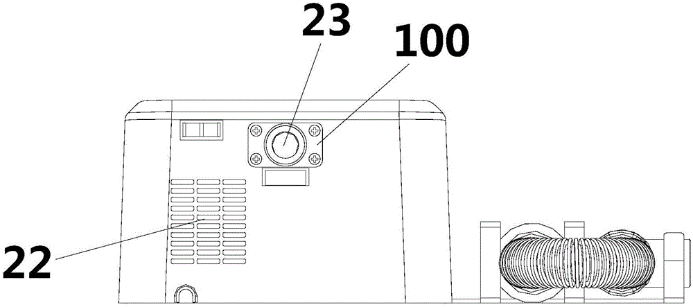 Hand drier with video and audio downloading and playing function and body and hair drying function and control method thereof