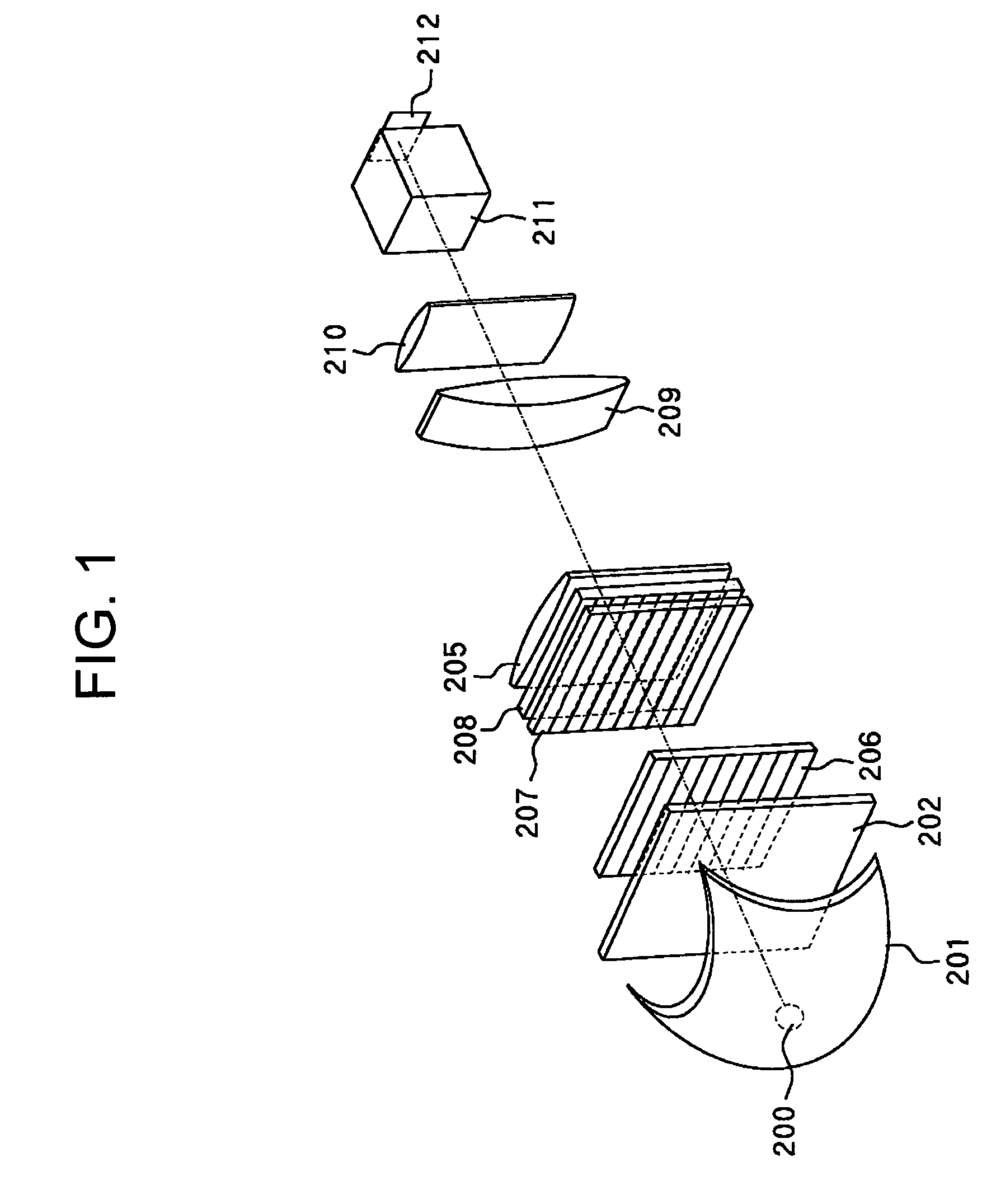 Illumination optical system and projection display optical system