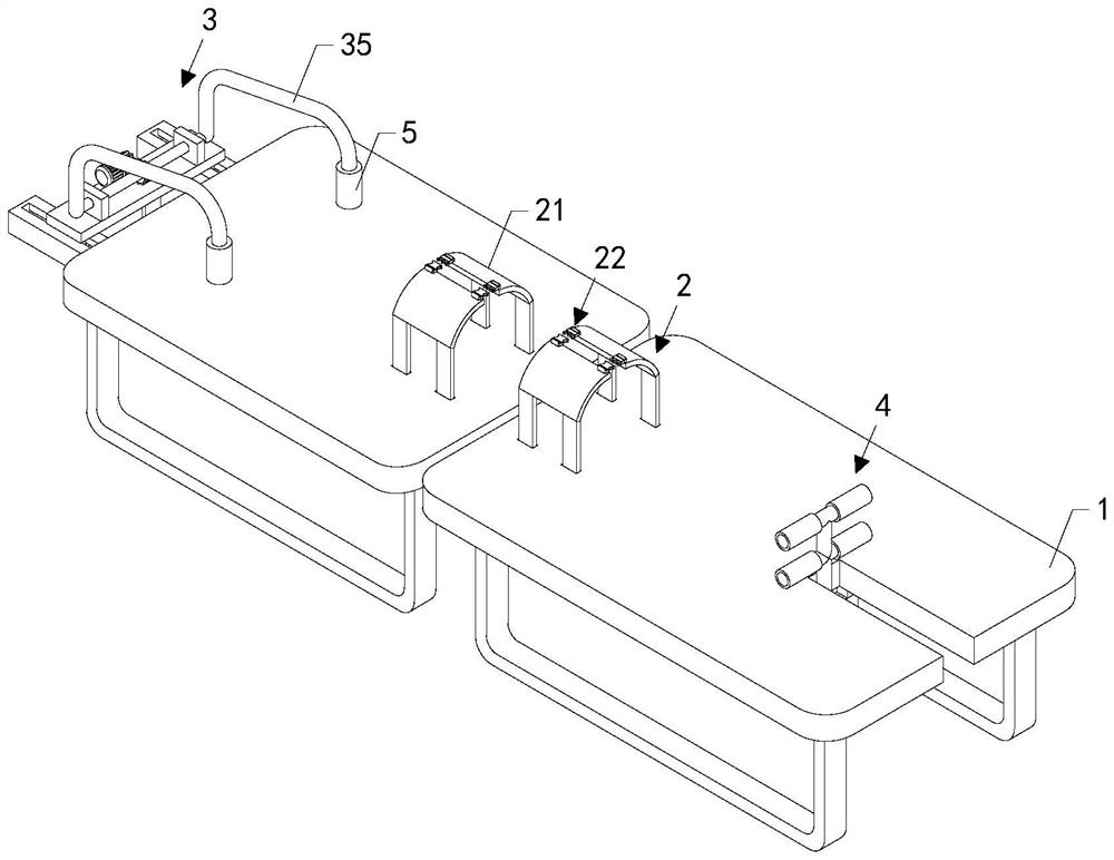 Modularized adjustable traction bed