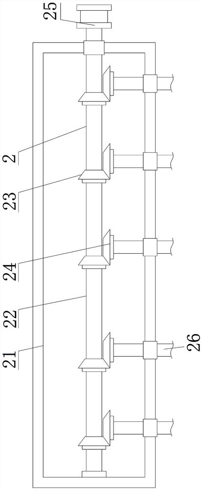 Concrete curing film coating device for building construction