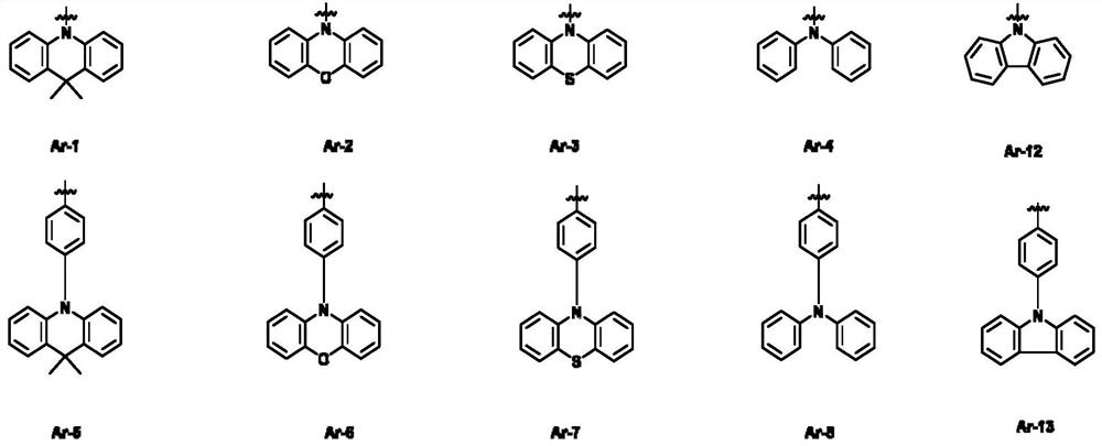 Indolo [3, 2, 1-kl] phenothiazine derivative photoelectric material, application thereof and electronic device