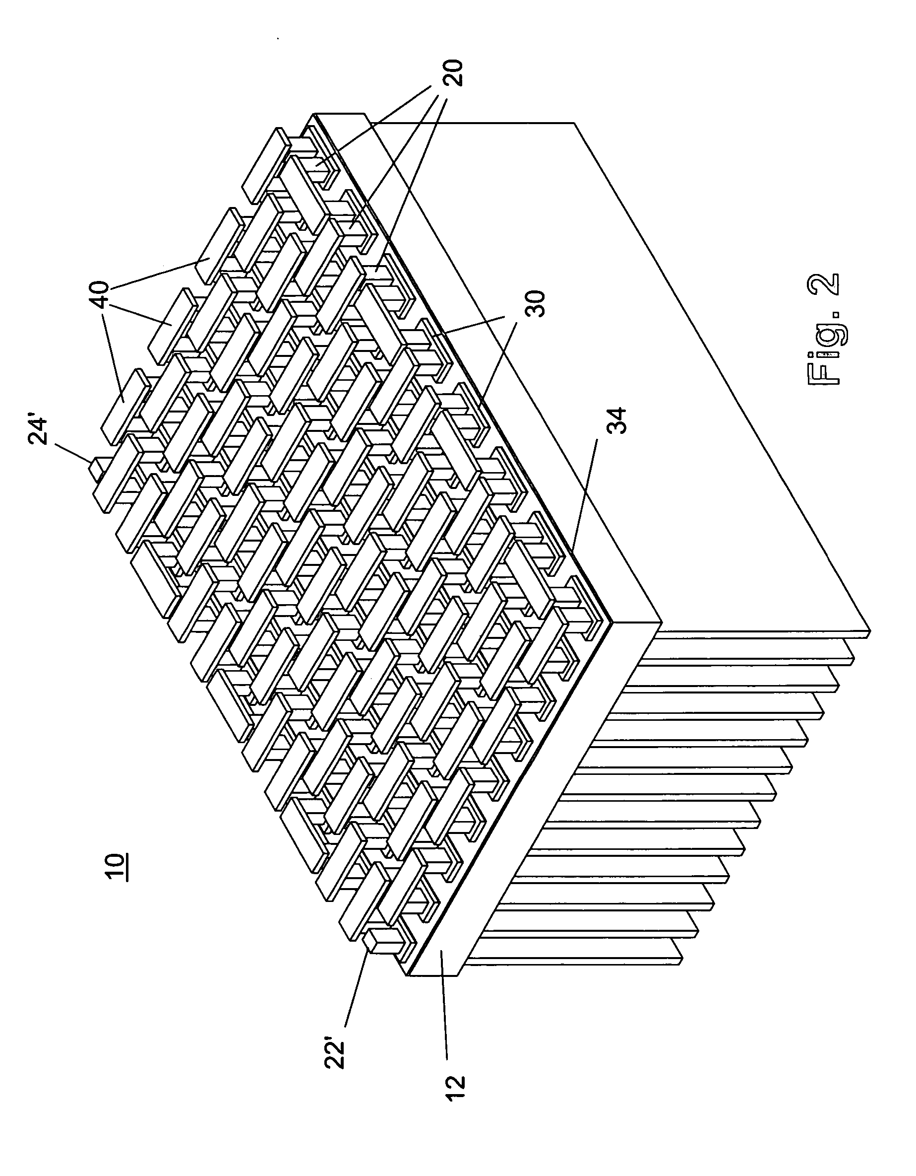 Thermoelectric module with directly bonded heat exchanger
