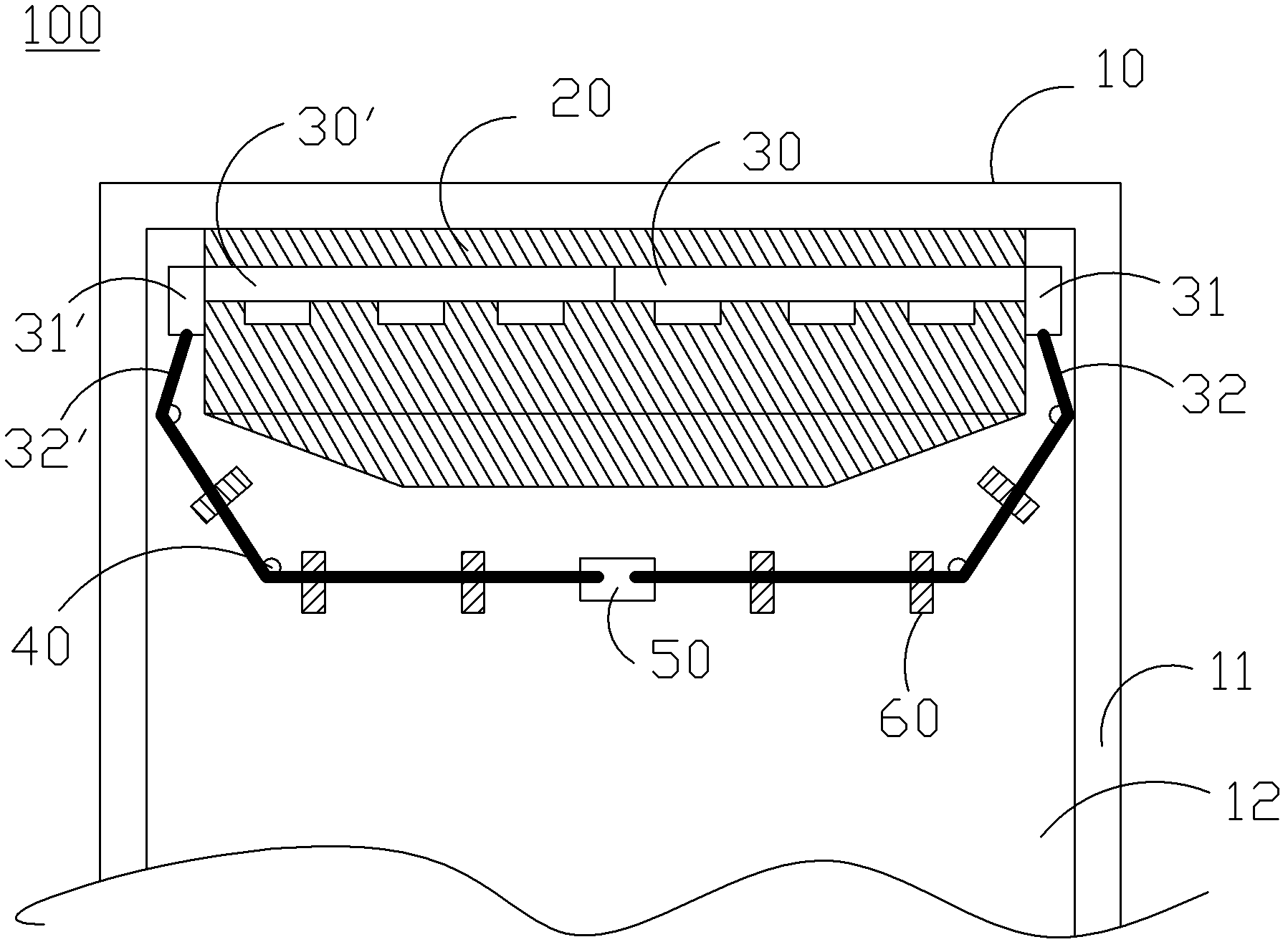 Edge-lit backlight module and liquid crystal display device with same