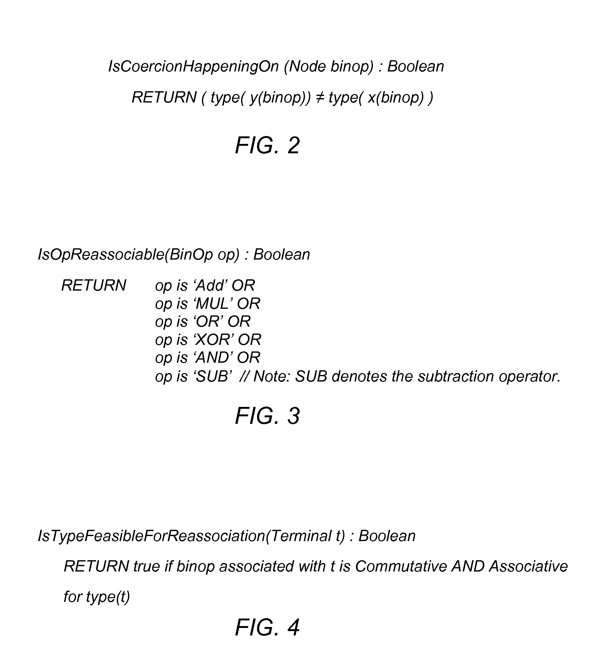 Rearrangement of algebraic expressions based on operand ranking schemes