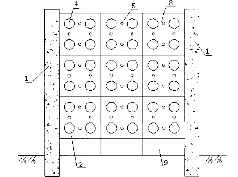 Wind-proofing sand-blocking device