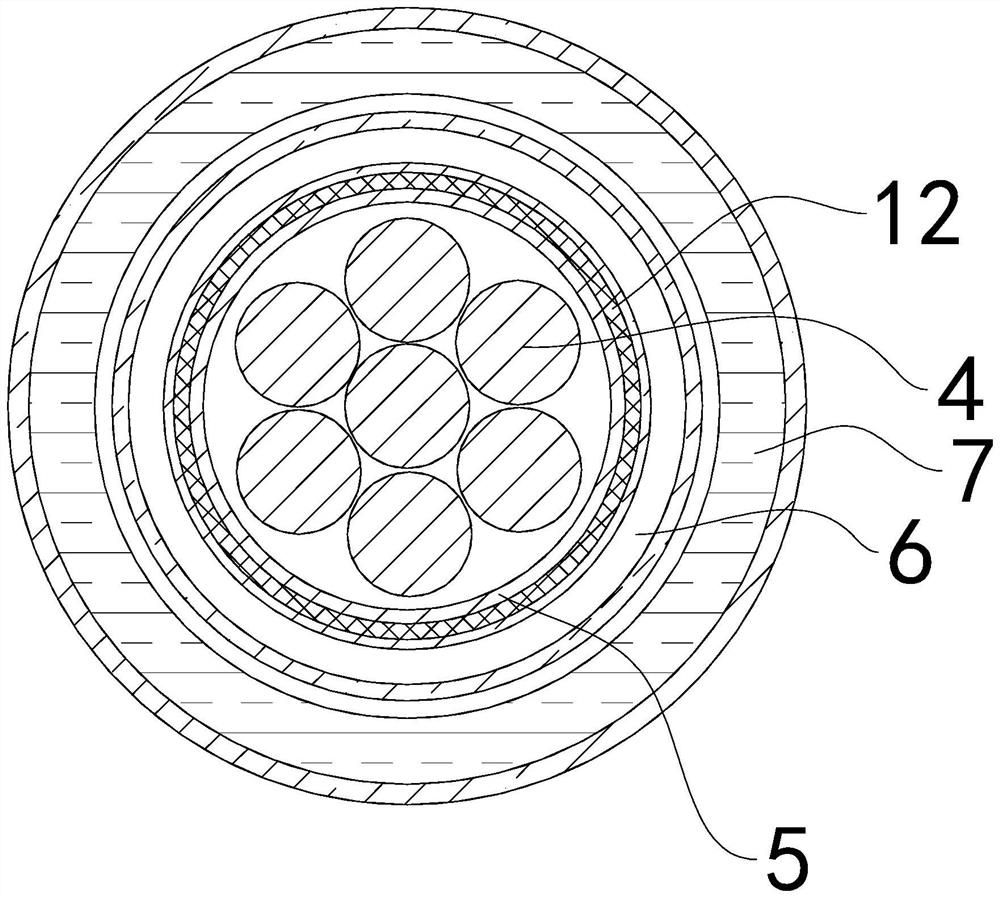 Cable alarm device