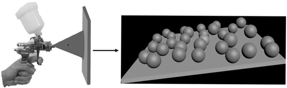 Fluorescent enhancement nano thin film and preparation method thereof