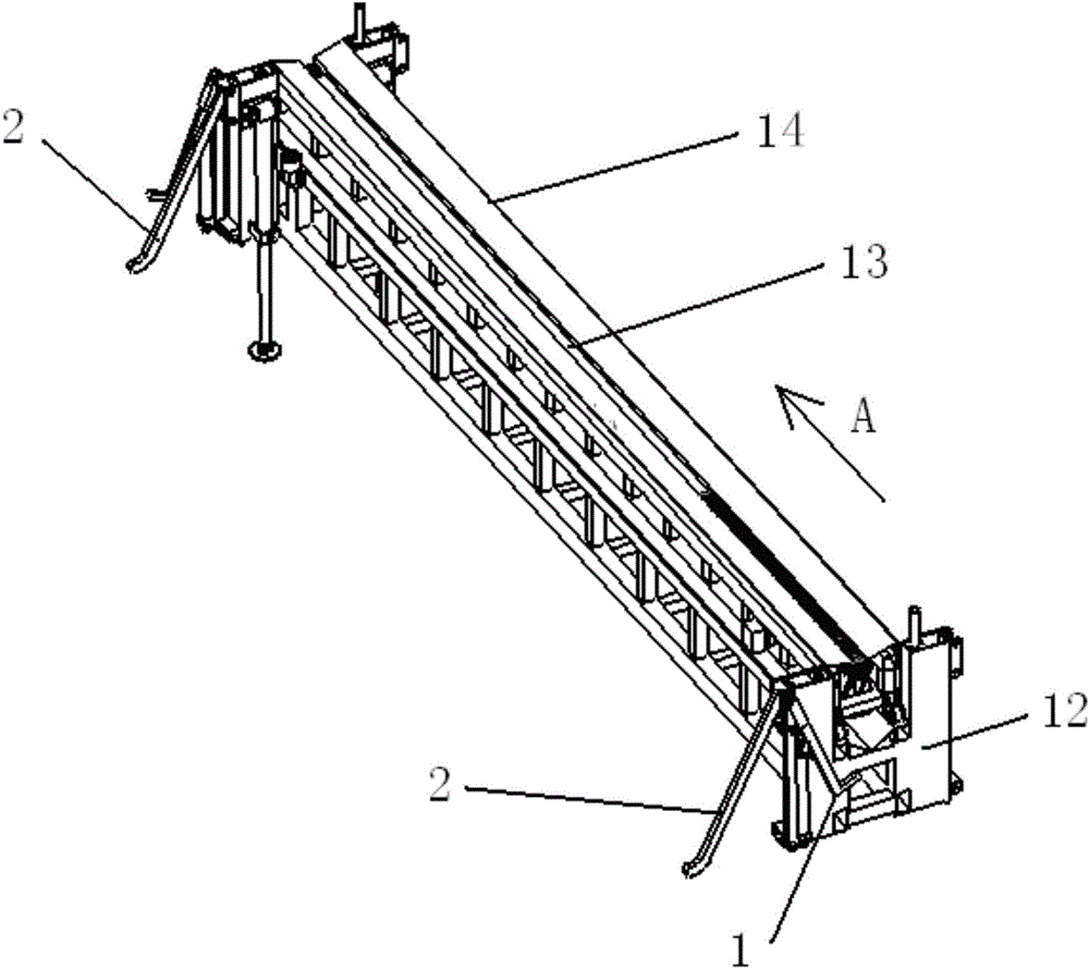 Portable pipe shifting mechanism for pipe rod lifting device in well repair work