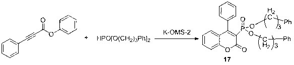 Preparation method of 4-aryl coumarin-3-phosphonate derivatives