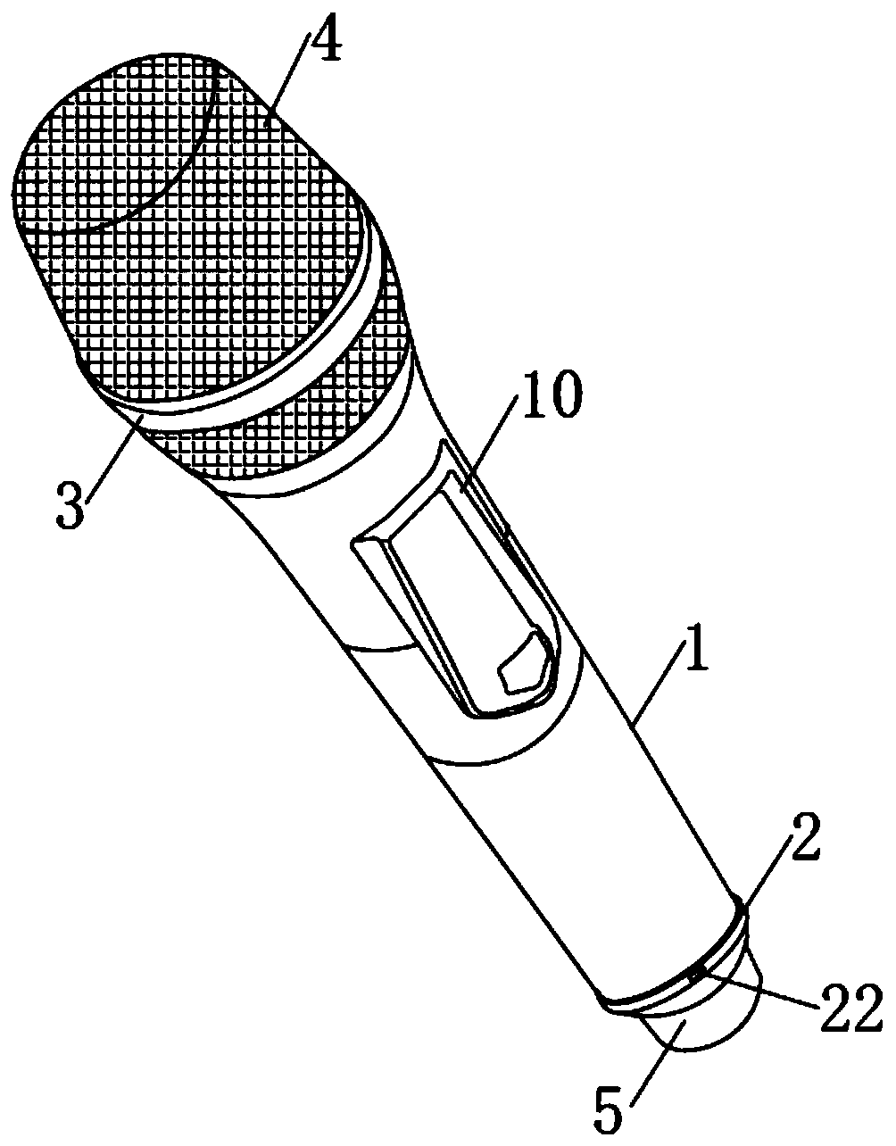 Intelligent music microphone and using method thereof